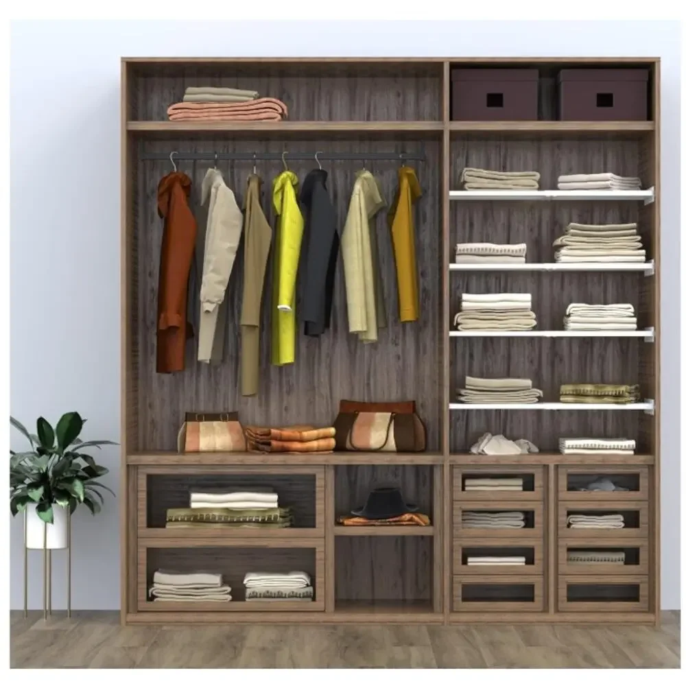 SOFRON Expandable Closet Shelf Organizer Adjustable Cabinet Pantry Large